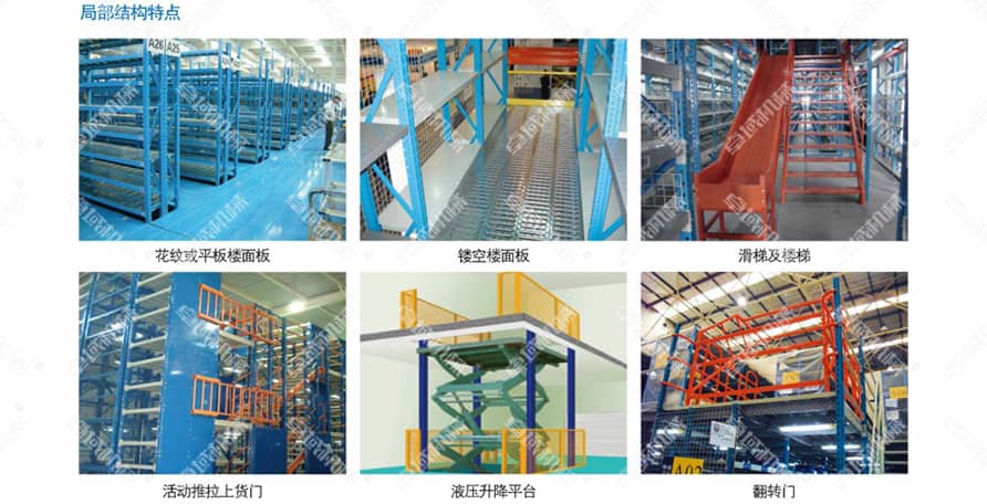  阁楼式货架产品实拍